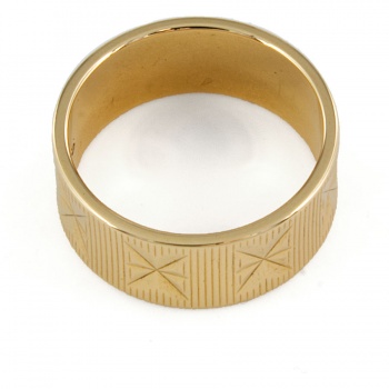 9ct gold London 1962 Wedding Ring size O